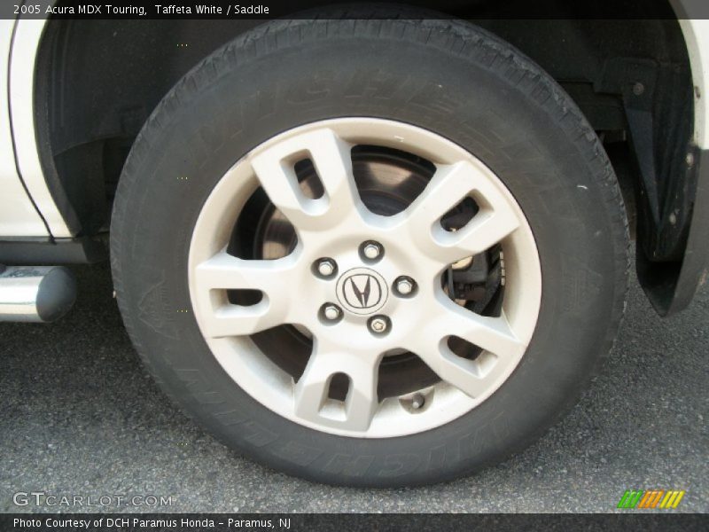 Taffeta White / Saddle 2005 Acura MDX Touring