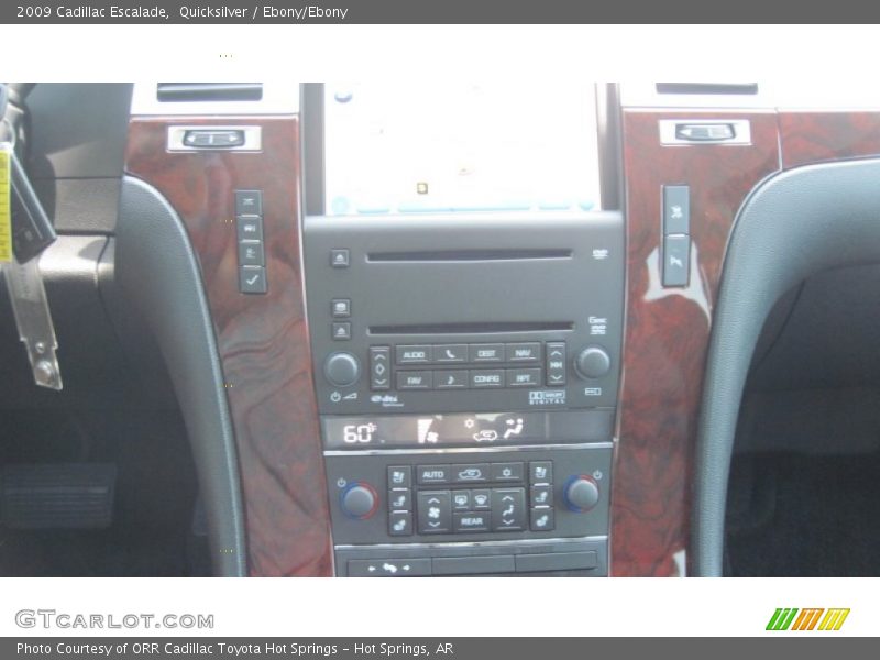 Quicksilver / Ebony/Ebony 2009 Cadillac Escalade
