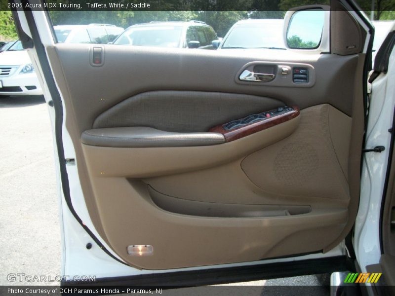 Taffeta White / Saddle 2005 Acura MDX Touring