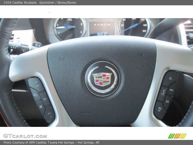 Quicksilver / Ebony/Ebony 2009 Cadillac Escalade