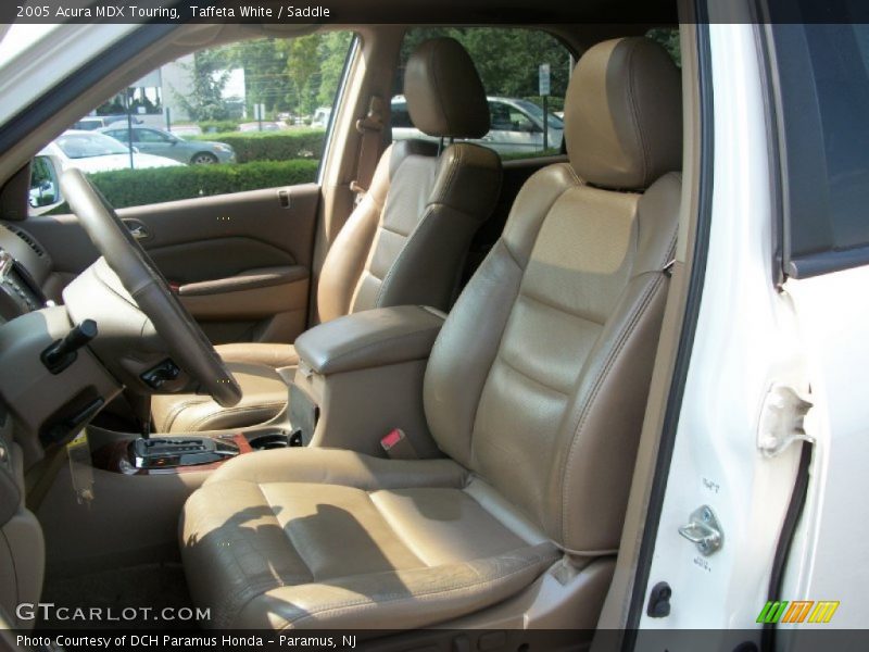 Taffeta White / Saddle 2005 Acura MDX Touring
