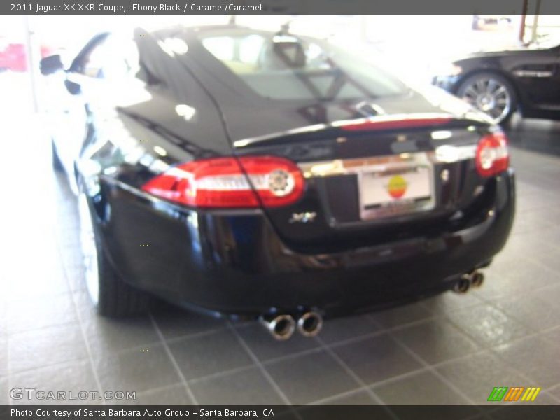 Ebony Black / Caramel/Caramel 2011 Jaguar XK XKR Coupe