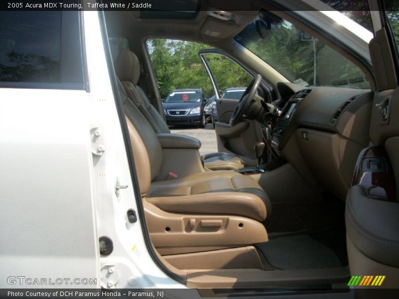 Taffeta White / Saddle 2005 Acura MDX Touring