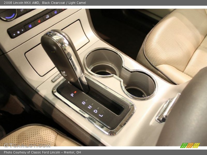 Black Clearcoat / Light Camel 2008 Lincoln MKX AWD