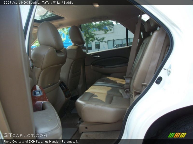 Taffeta White / Saddle 2005 Acura MDX Touring