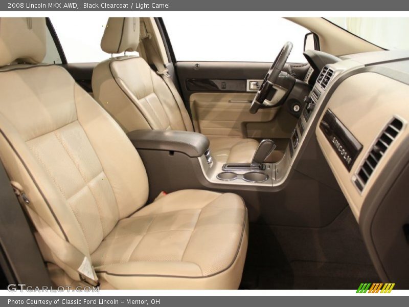 Black Clearcoat / Light Camel 2008 Lincoln MKX AWD