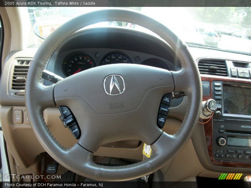 Taffeta White / Saddle 2005 Acura MDX Touring