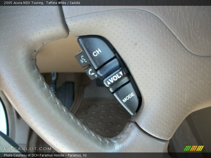 Taffeta White / Saddle 2005 Acura MDX Touring