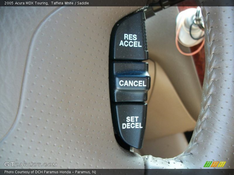 Taffeta White / Saddle 2005 Acura MDX Touring