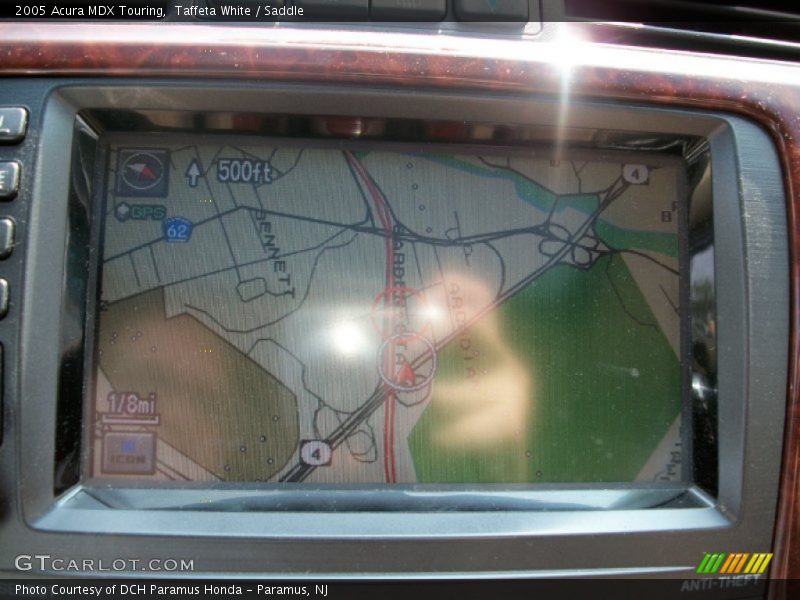 Taffeta White / Saddle 2005 Acura MDX Touring