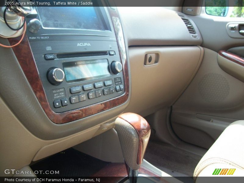 Taffeta White / Saddle 2005 Acura MDX Touring