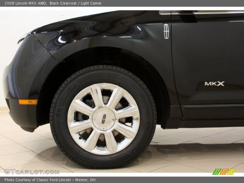 Black Clearcoat / Light Camel 2008 Lincoln MKX AWD