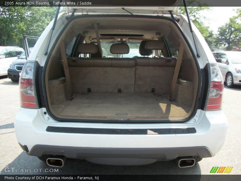 Taffeta White / Saddle 2005 Acura MDX Touring