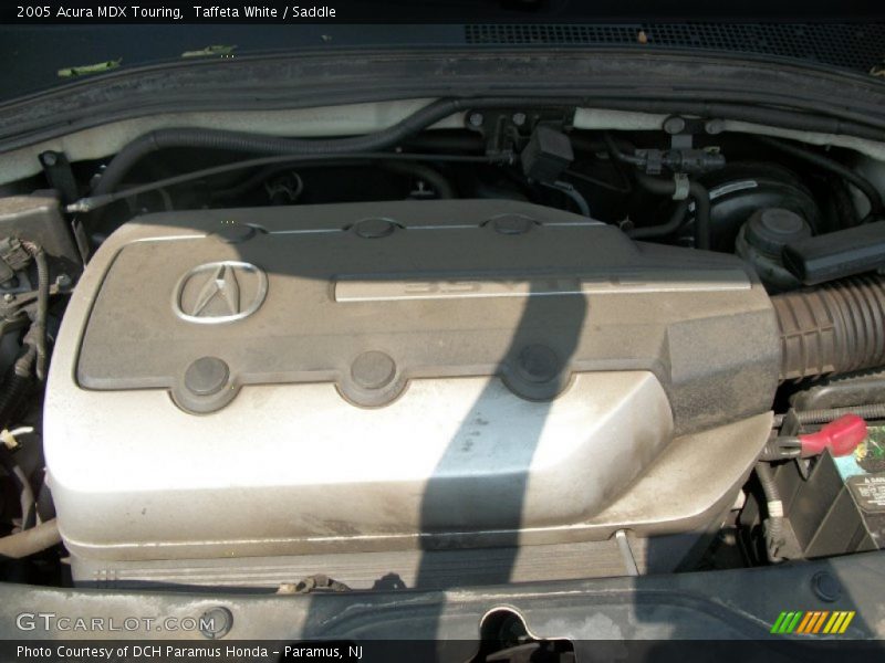 Taffeta White / Saddle 2005 Acura MDX Touring