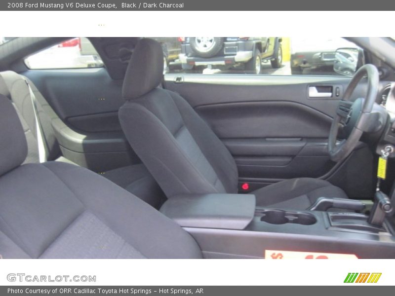 Black / Dark Charcoal 2008 Ford Mustang V6 Deluxe Coupe