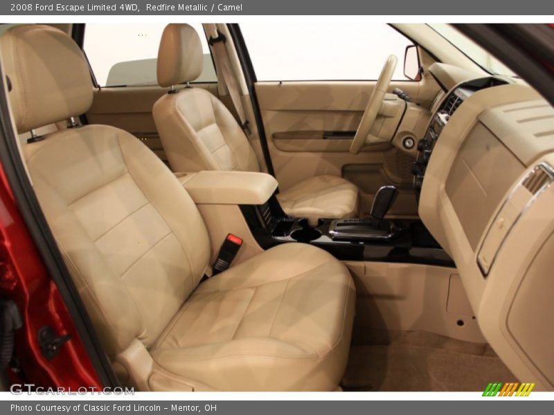 Redfire Metallic / Camel 2008 Ford Escape Limited 4WD