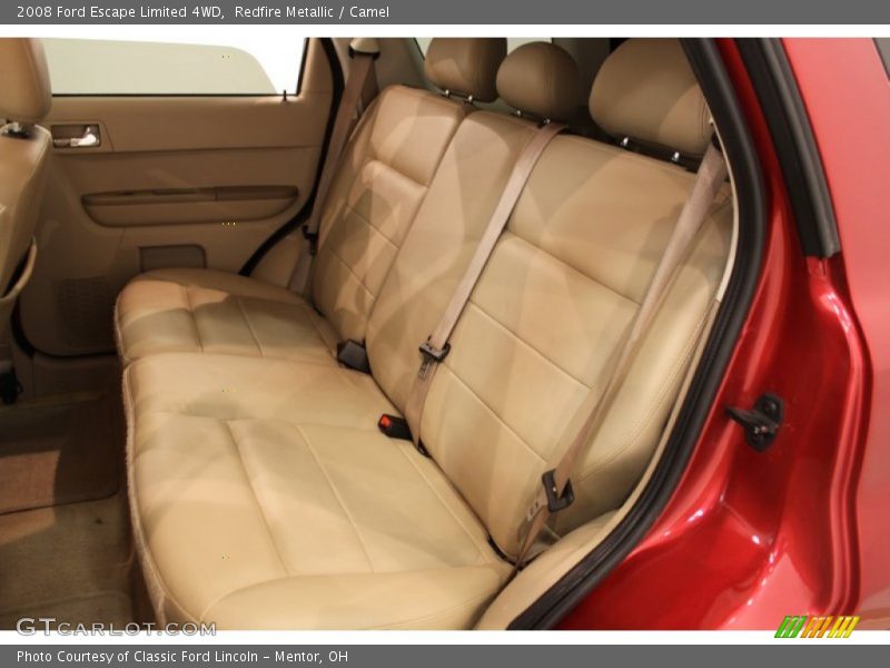 Redfire Metallic / Camel 2008 Ford Escape Limited 4WD