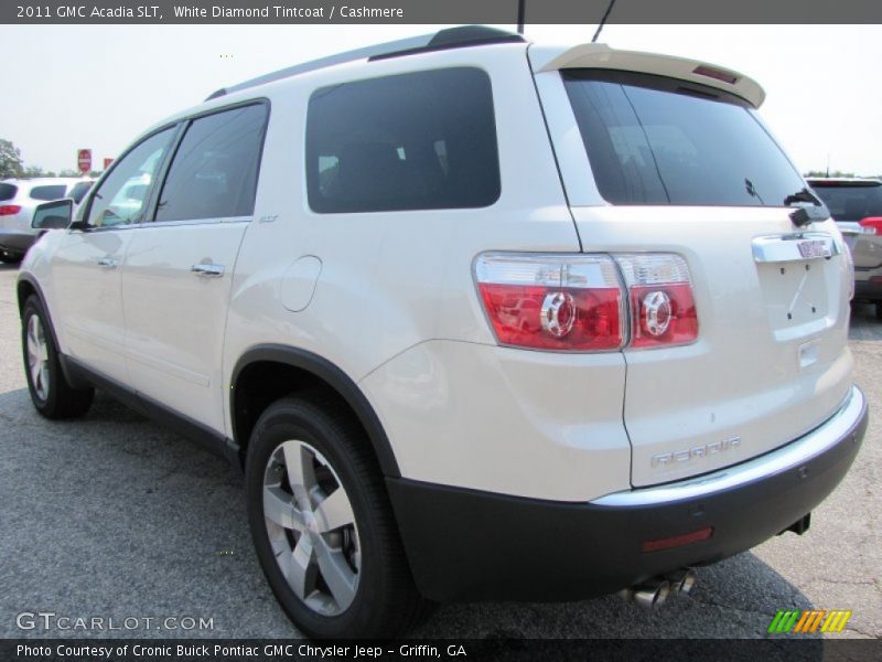 White Diamond Tintcoat / Cashmere 2011 GMC Acadia SLT