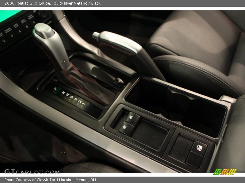 Quicksilver Metallic / Black 2006 Pontiac GTO Coupe