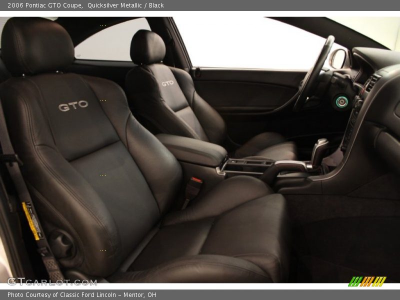 Quicksilver Metallic / Black 2006 Pontiac GTO Coupe