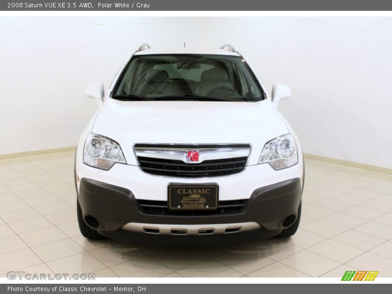 Polar White / Gray 2008 Saturn VUE XE 3.5 AWD