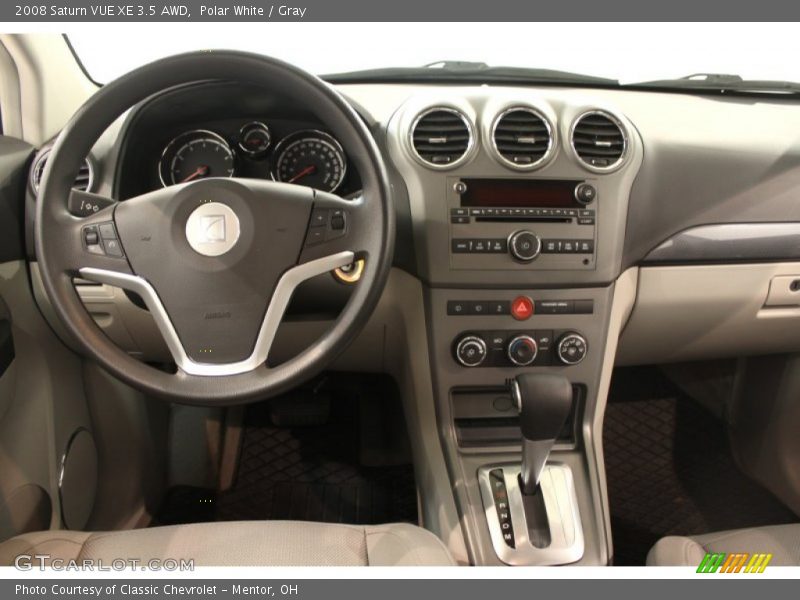 Polar White / Gray 2008 Saturn VUE XE 3.5 AWD