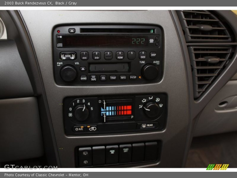 Black / Gray 2003 Buick Rendezvous CX