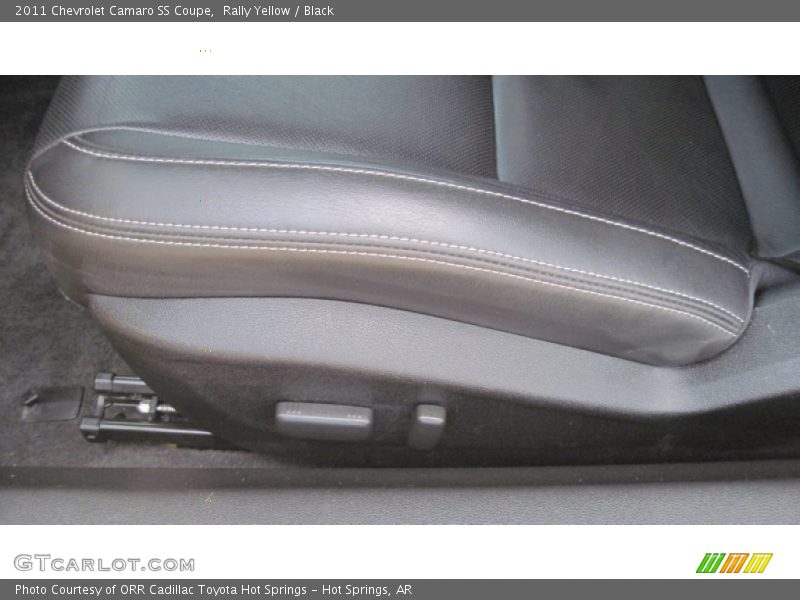 Rally Yellow / Black 2011 Chevrolet Camaro SS Coupe