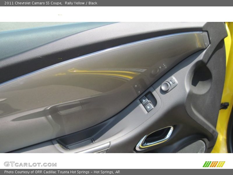 Rally Yellow / Black 2011 Chevrolet Camaro SS Coupe