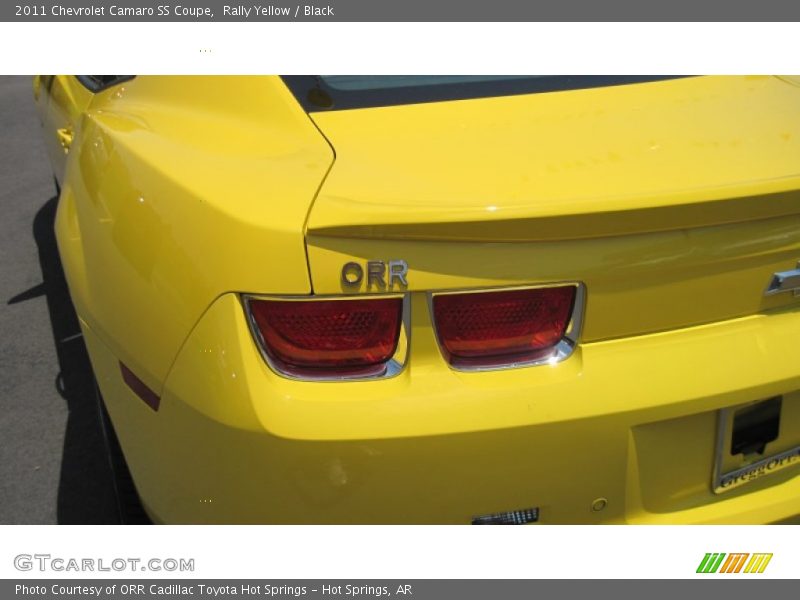 Rally Yellow / Black 2011 Chevrolet Camaro SS Coupe