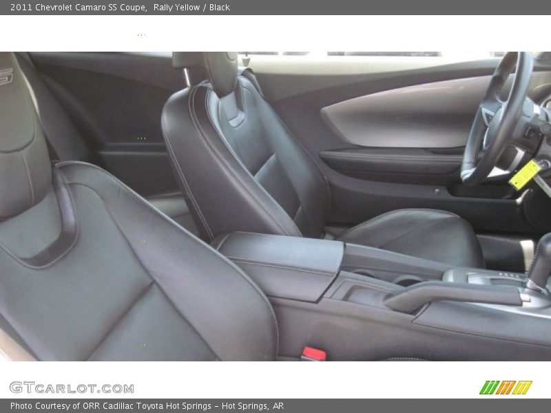 Rally Yellow / Black 2011 Chevrolet Camaro SS Coupe