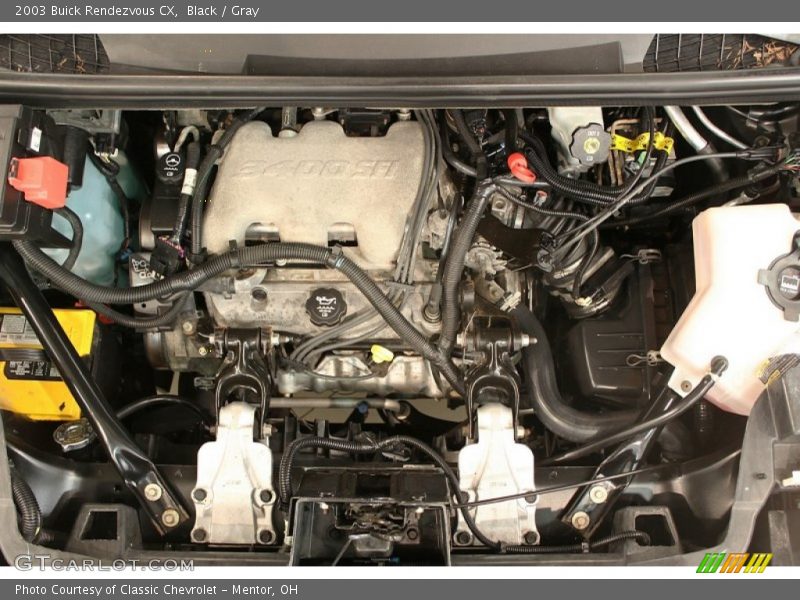 Black / Gray 2003 Buick Rendezvous CX
