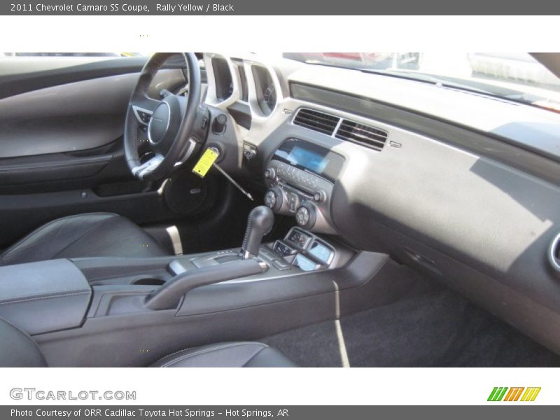 Rally Yellow / Black 2011 Chevrolet Camaro SS Coupe