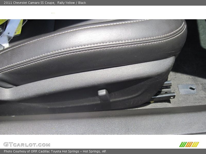 Rally Yellow / Black 2011 Chevrolet Camaro SS Coupe