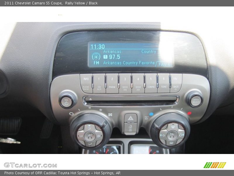 Rally Yellow / Black 2011 Chevrolet Camaro SS Coupe