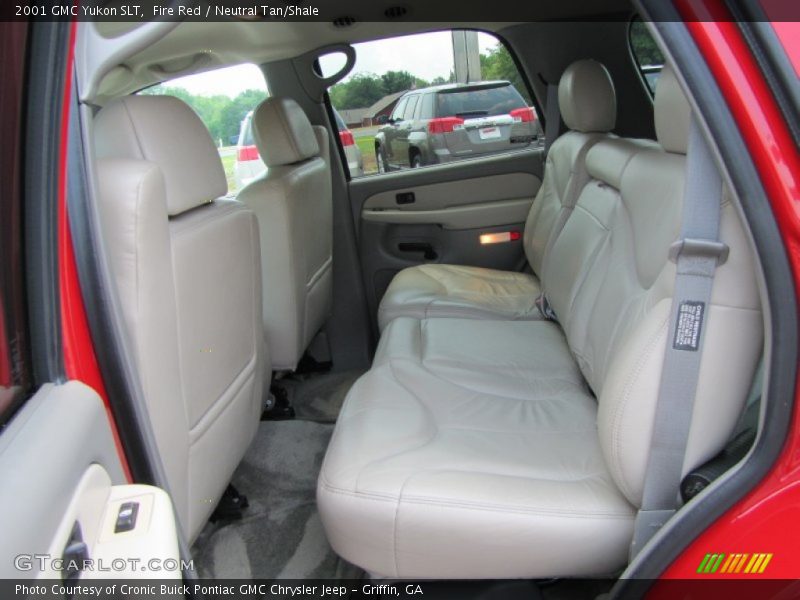 Fire Red / Neutral Tan/Shale 2001 GMC Yukon SLT
