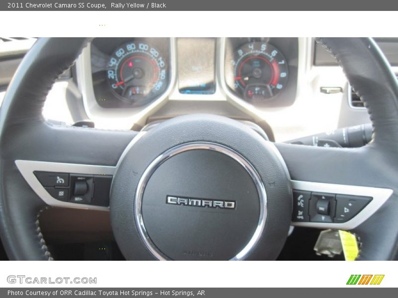 Rally Yellow / Black 2011 Chevrolet Camaro SS Coupe