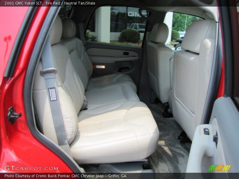 Fire Red / Neutral Tan/Shale 2001 GMC Yukon SLT