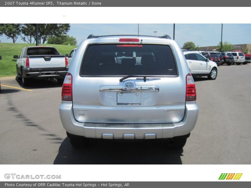 Titanium Metallic / Stone 2007 Toyota 4Runner SR5