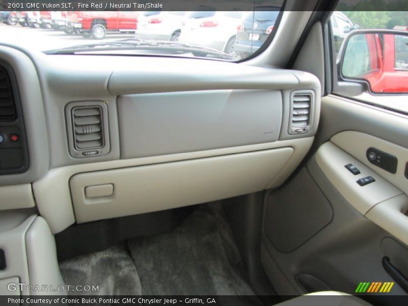 Fire Red / Neutral Tan/Shale 2001 GMC Yukon SLT