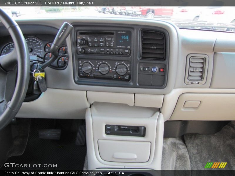 Fire Red / Neutral Tan/Shale 2001 GMC Yukon SLT