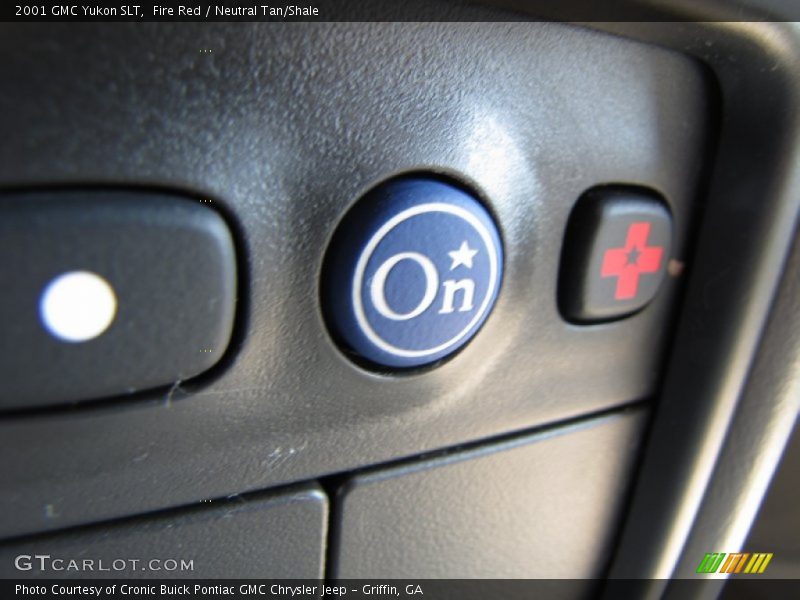 Fire Red / Neutral Tan/Shale 2001 GMC Yukon SLT