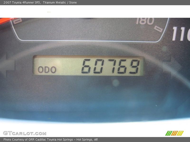 Titanium Metallic / Stone 2007 Toyota 4Runner SR5