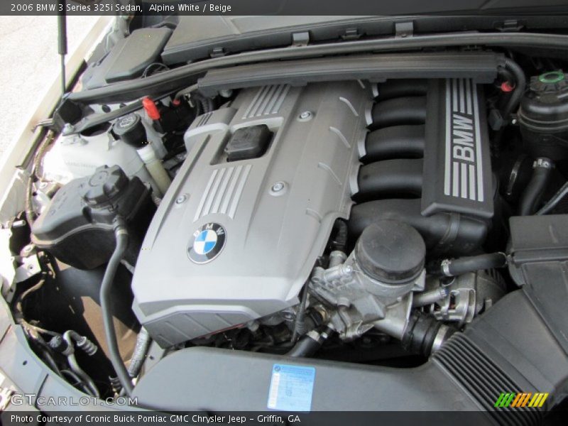 Alpine White / Beige 2006 BMW 3 Series 325i Sedan