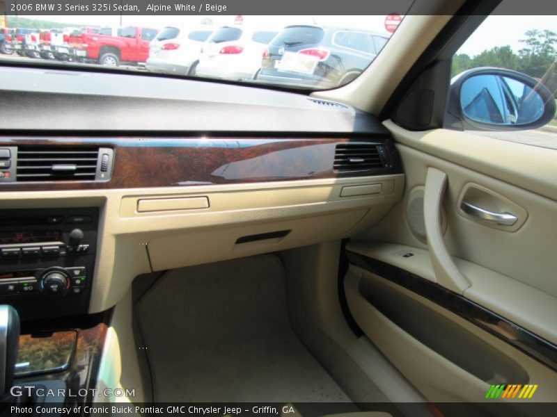 Alpine White / Beige 2006 BMW 3 Series 325i Sedan