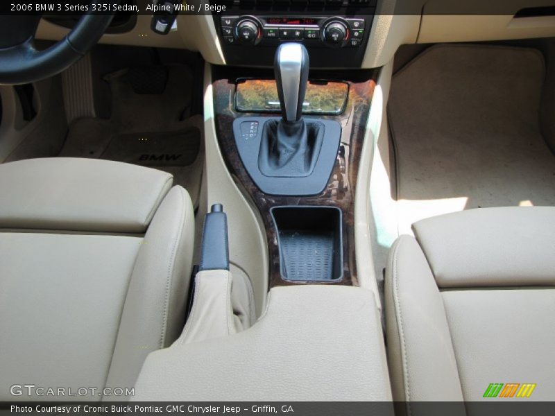 Alpine White / Beige 2006 BMW 3 Series 325i Sedan