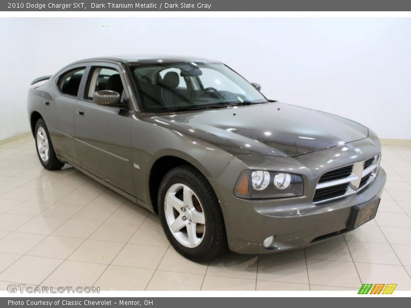 Dark Titanium Metallic / Dark Slate Gray 2010 Dodge Charger SXT