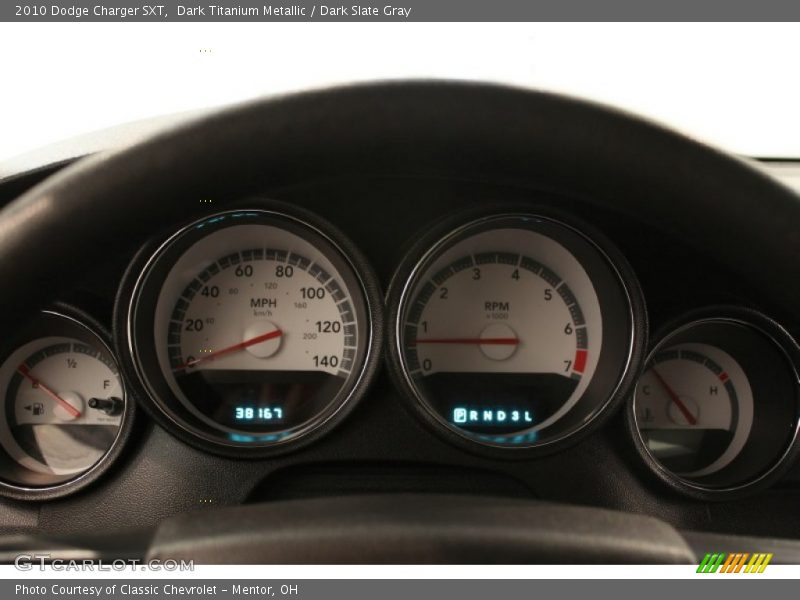 Dark Titanium Metallic / Dark Slate Gray 2010 Dodge Charger SXT