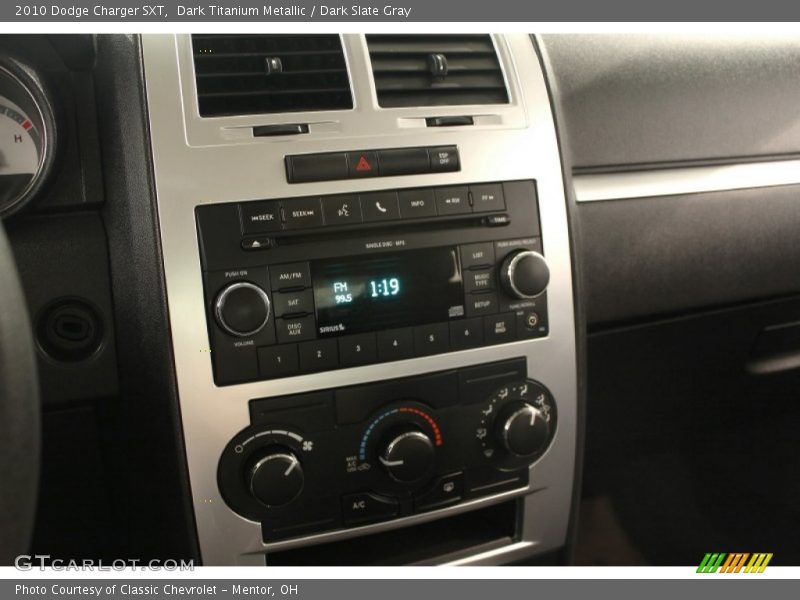 Dark Titanium Metallic / Dark Slate Gray 2010 Dodge Charger SXT