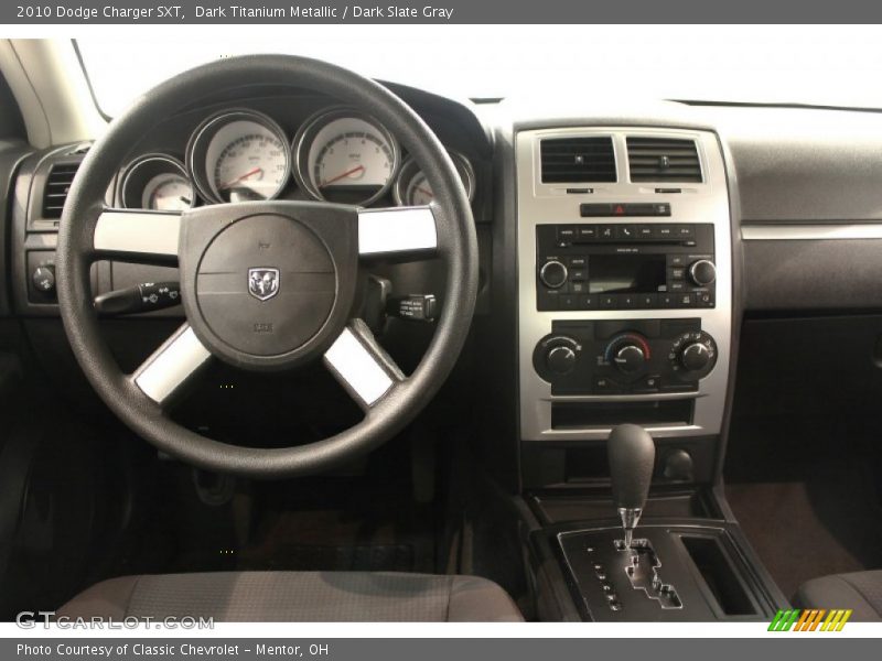 Dark Titanium Metallic / Dark Slate Gray 2010 Dodge Charger SXT